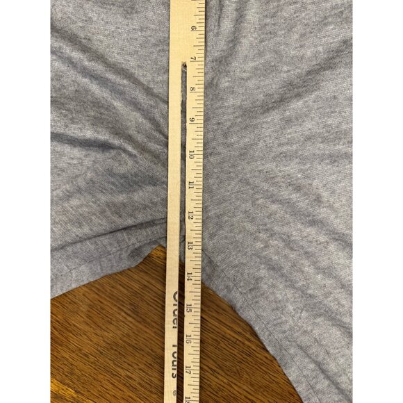 Dawna Womens Gray Lounge Set Long Sleeve Cropped Top High-Waisted Pants - Picture 10 of 13